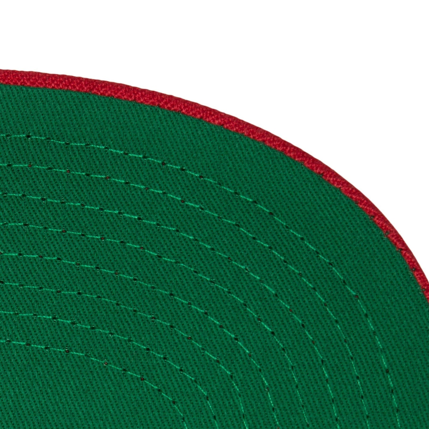 Men's Philadelphia 76ers Mitchell & Ness 2 Tone Black and Red Low Big Face Hardwood Classics Snapback Hat - Pro Jersey Sports