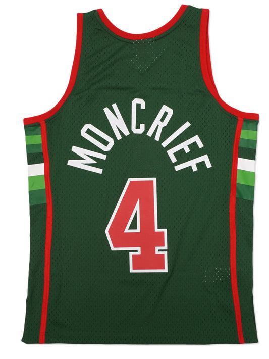 Men's Milwaukee Bucks Sidney Moncrief Mitchell & Ness Green 1983-84 Hardwood Classics Swingman Jersey - Pro Jersey Sports
