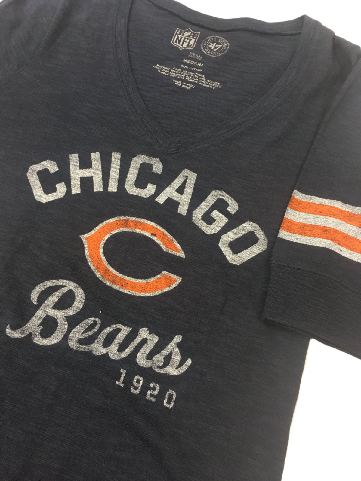 Womens Chicago Bears Fall Navy Midfield Scrum T-Shirt - Pro Jersey Sports