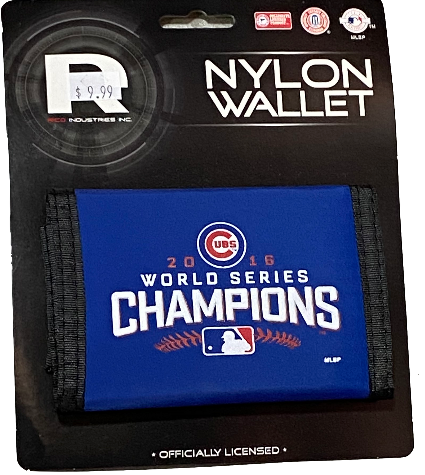 Chicago Cubs 2016 World Series Champs Nylon Wallet by Rico - Pro Jersey Sports