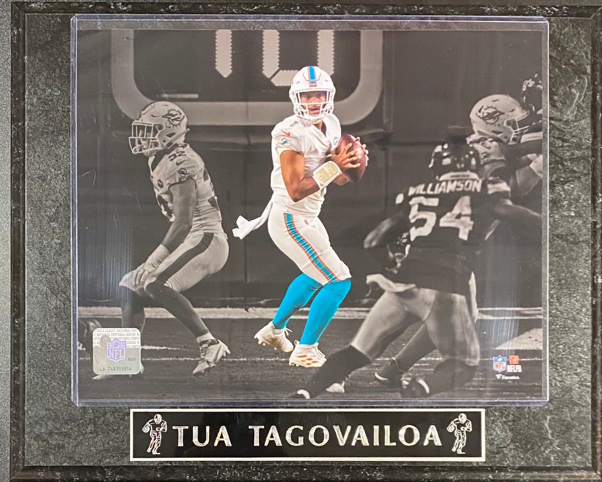 Tua Tagovailoa Miami Dolphins Wall Plaque - Pro Jersey Sports