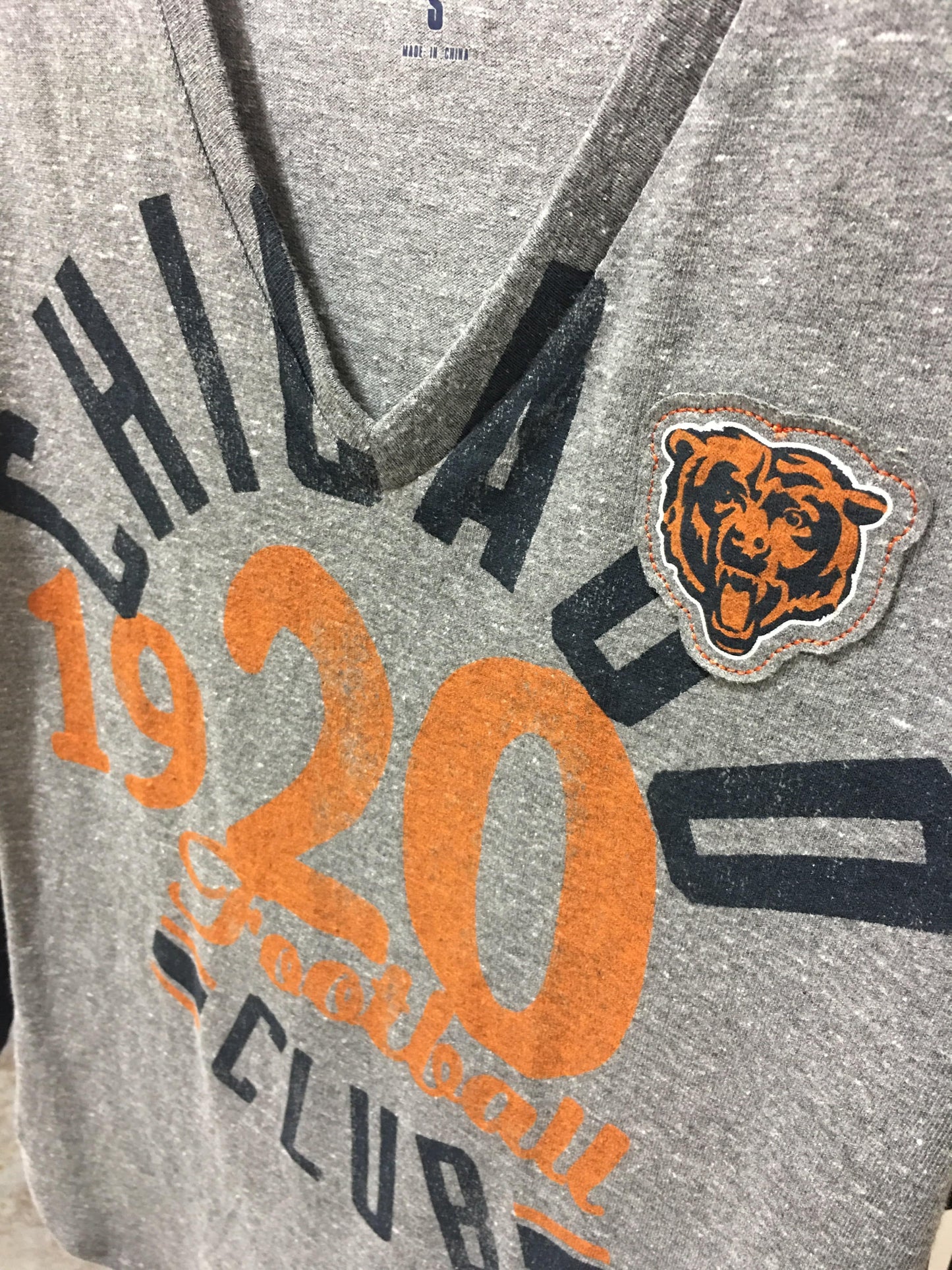 Womens Chicago Bears Quarter Coverage T-Shirt - Pro Jersey Sports