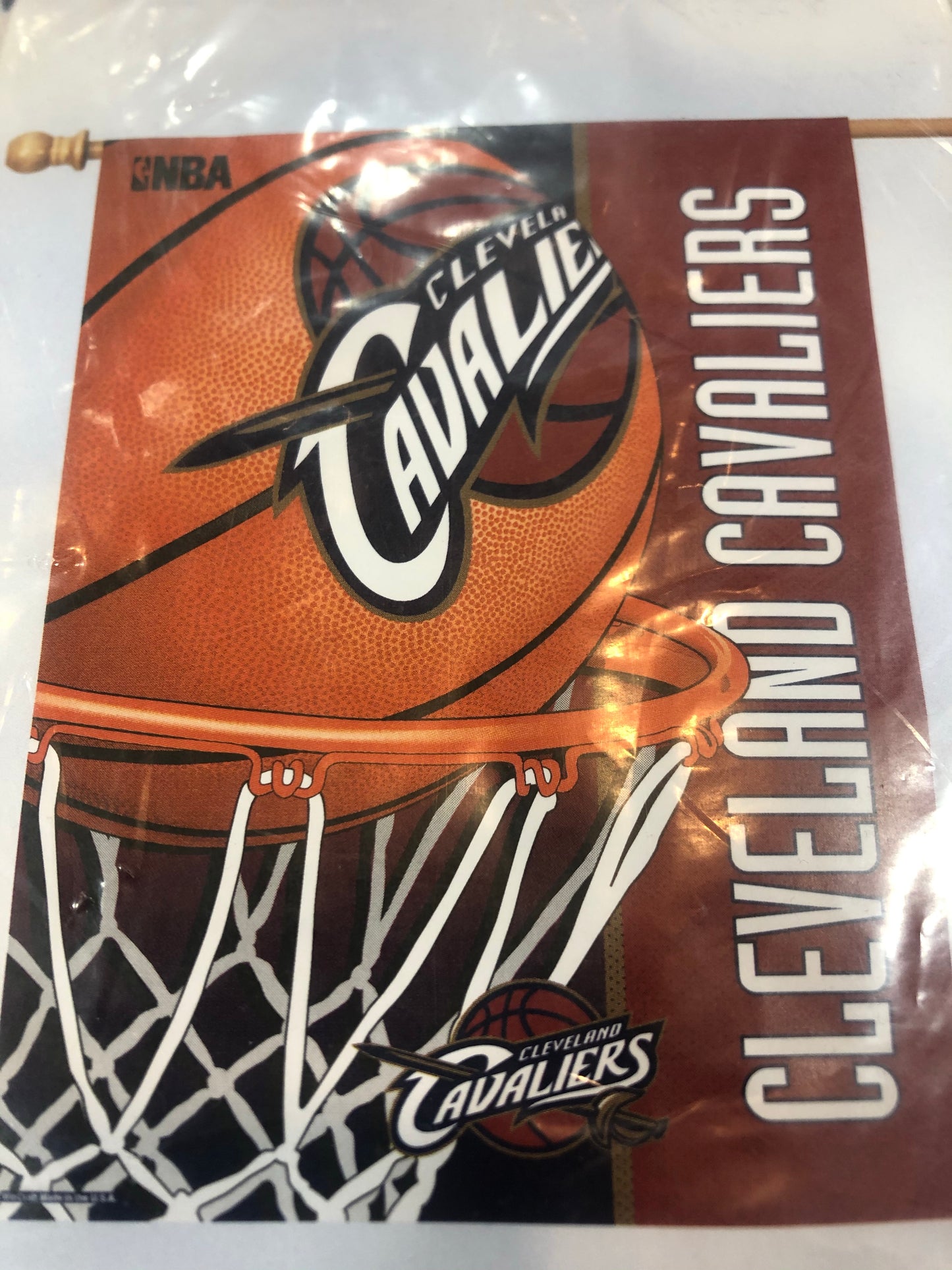 Cleveland Cavaliers NBA 27" x 37" Vertical Flag - Pro Jersey Sports