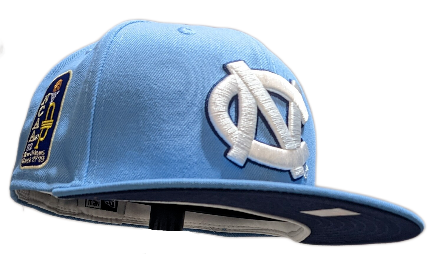 North Carolina Tar Heels First Shot 1982 Championship NCAA Carolina Blue 59FIFTY Fitted Hat - Pro Jersey Sports