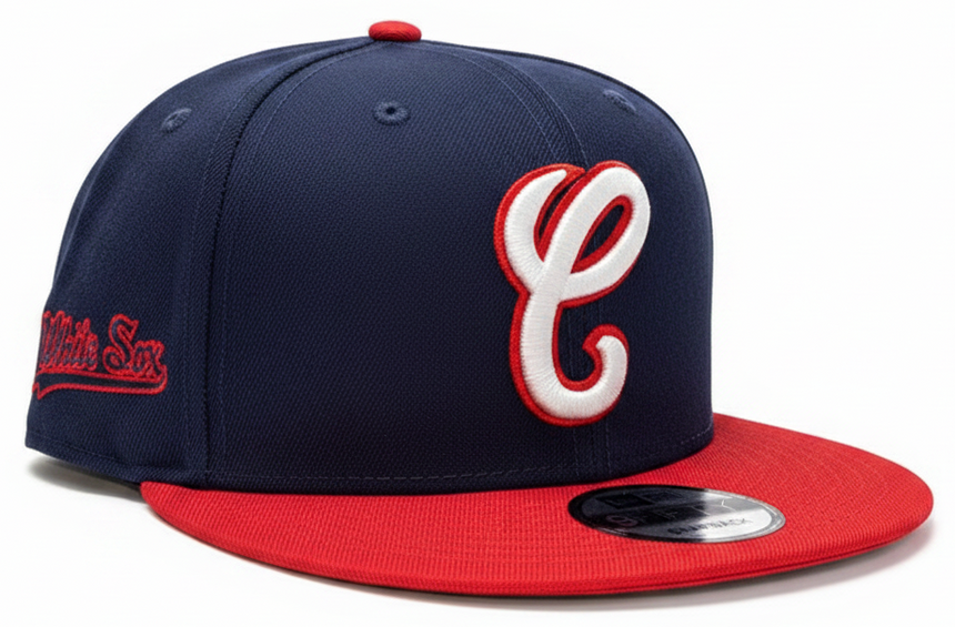 Mens Chicago White Sox New Era 1987 2 Tone Navy/Red Cooperstown Collection 9FIFTY Snapback Hat - Pro Jersey Sports