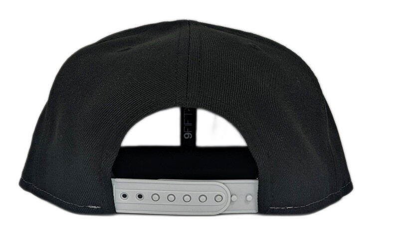 Las Vegas Raiders Raiders Historic Logo Retro Sport 3 Tone New Era 9FIFTY Snapback Hat - Pro Jersey Sports