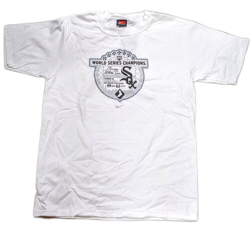 Nike Youth Chicago White Sox 2005 World Series Champions Record & Roster T-shirt - Pro Jersey Sports