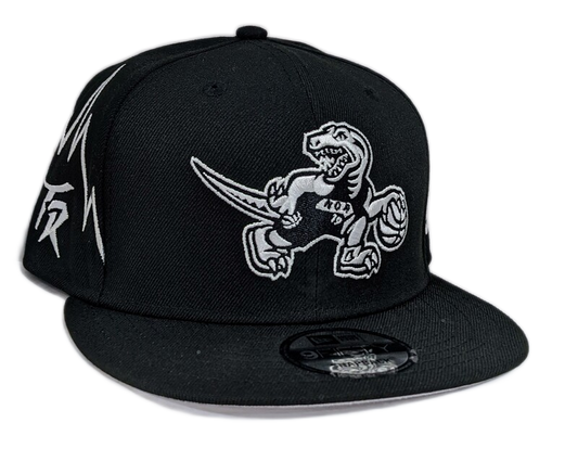 Men's Toronto Raptors New Era 9FIFTY 2021-2022 City Edition Black Snapback Hat