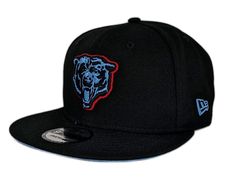 Mens Chicago Bears New Era Black Super Bowl XX Vibes 9FIFTY Snapback Hat