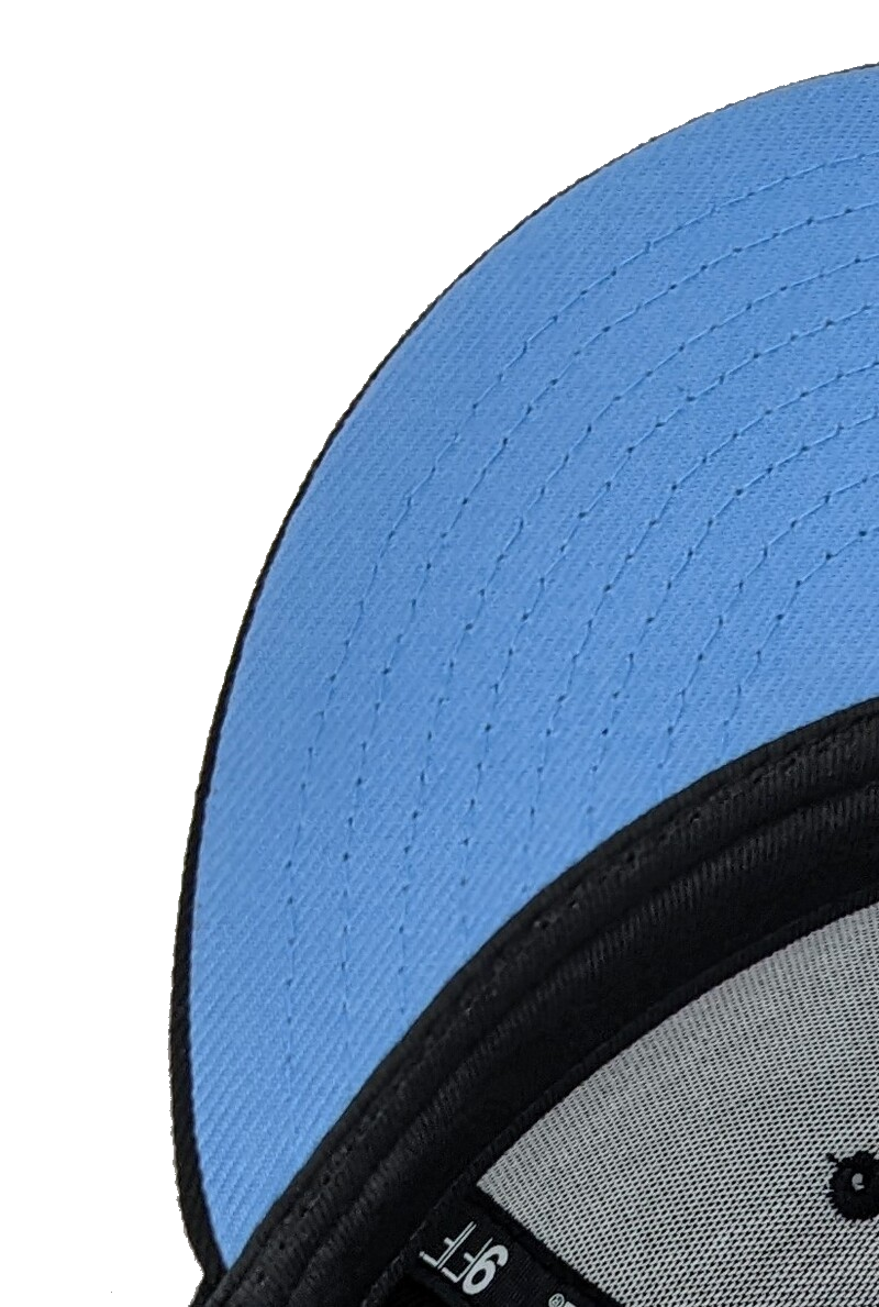 Chicago Bears Monsters of the Midway Black/Sky Blue City Vibes New Era 59FIFTY Fitted Hat - Pro Jersey Sports