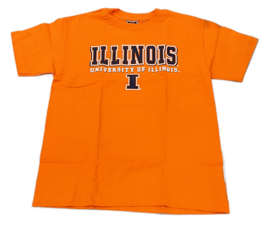 Illinois Fighting Illini Orange Colosseum NCAA Youth T-Shirt