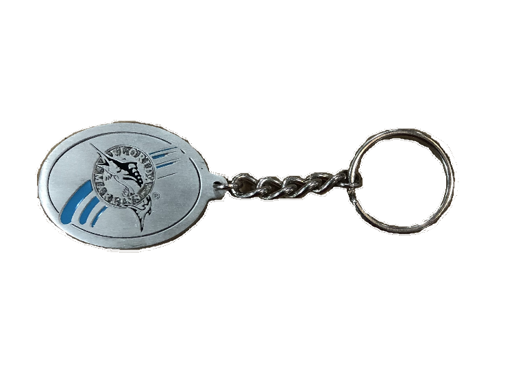 Florida Marlins MLB Metal Oval Keychain - Pro Jersey Sports