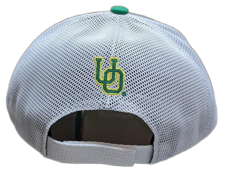 Men's Oregon Ducks Stamp 3-Tone Adjustable Hat By Top Of the World - Pro Jersey Sports