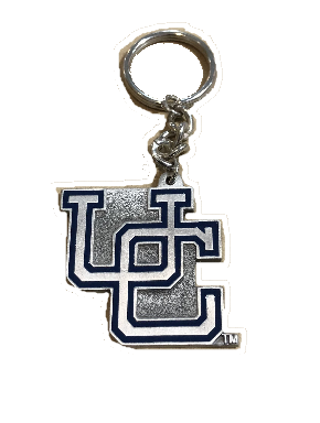 University of Connecticut (UCONN) "UC" Keychain - Pro Jersey Sports