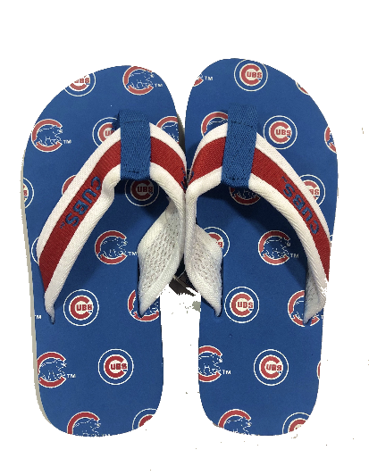 Chicago Cubs All Over Print Unisex Flip Flops - Pro Jersey Sports