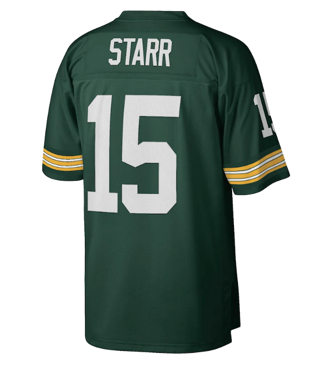 Men's Green Bay Packers Bart Starr Mitchell & Ness Green Legacy Replica Jersey - Pro Jersey Sports