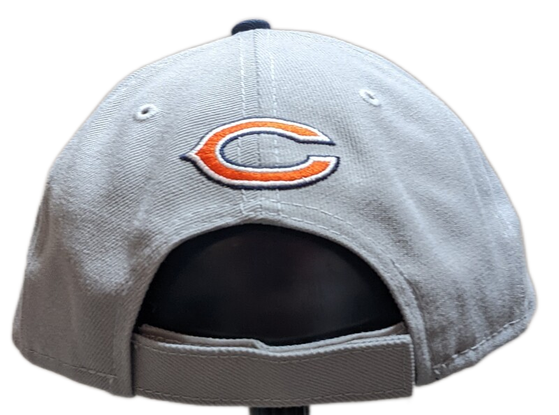 Chicago Bears 2 Tone Gray/Navy NFL New Era The League 9Forty Adjustable Hat - Pro Jersey Sports