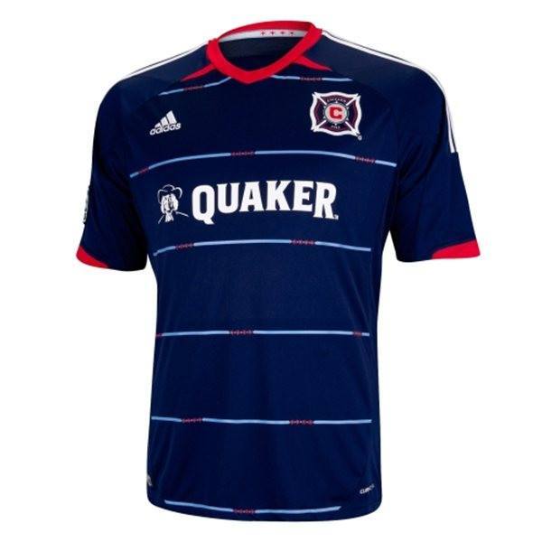 Chicago Fire SC adidas Navy Blue 2014 Replica Secondary Jersey - Pro Jersey Sports - 1