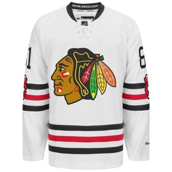 Mens Chicago Blackhawks Marian Hossa 2015 Winter Classic Premier Jersey - Pro Jersey Sports