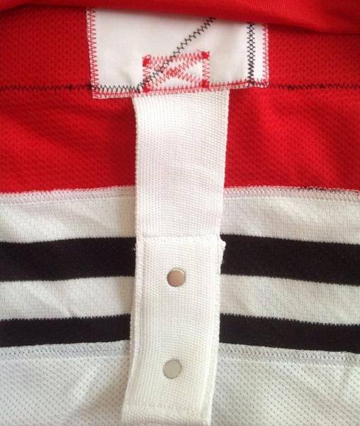 Mens Chicago Blackhawks Edge 2 Authentic Home Blank Jersey - Pro Jersey Sports