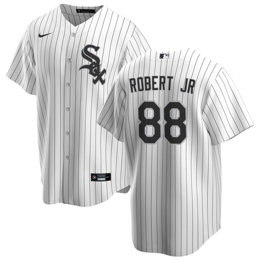 NIKE Men's Luis Robert Jr. Chicago White Sox White Home Premium Twill Replica Jersey - Pro Jersey Sports