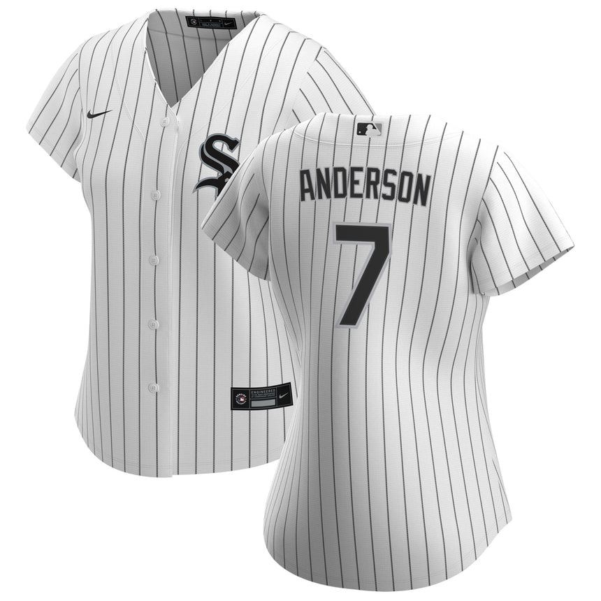 Women's Tim Anderson Chicago White Sox Nike White Home Replica Team Jersey - Pro Jersey Sports