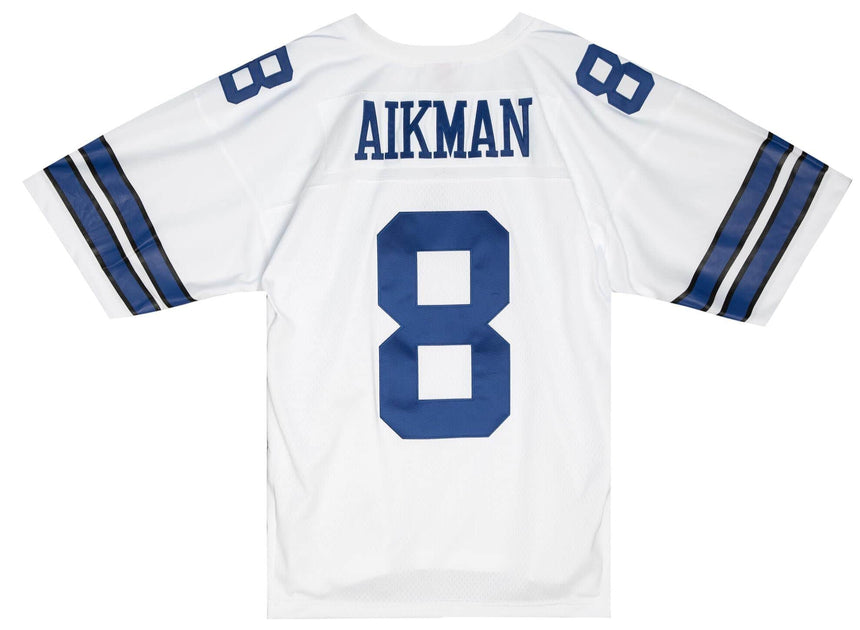 Men's Dallas Cowboys Troy Aikman White Mitchell & Ness 1992 Legacy Replica Jersey - Pro Jersey Sports
