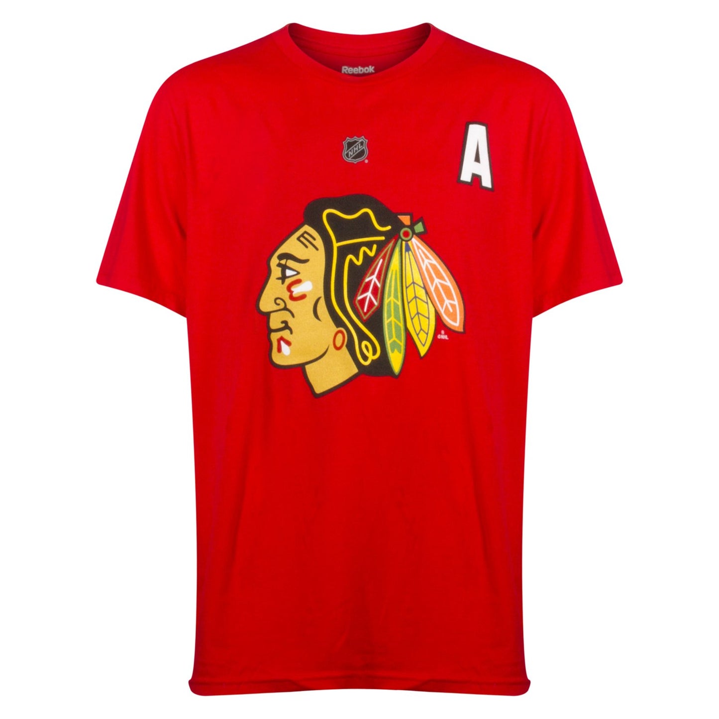 Men's Chicago Blackhawks Duncan Keith Name & Number Player T-Shirt, Red - Pro Jersey Sports