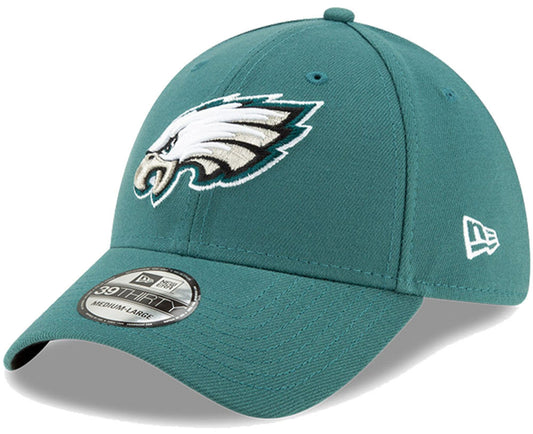 Men's Philadelphia Eagles New Era Midnight Green Team Classic 39THIRTY Flex Hat - Pro Jersey Sports