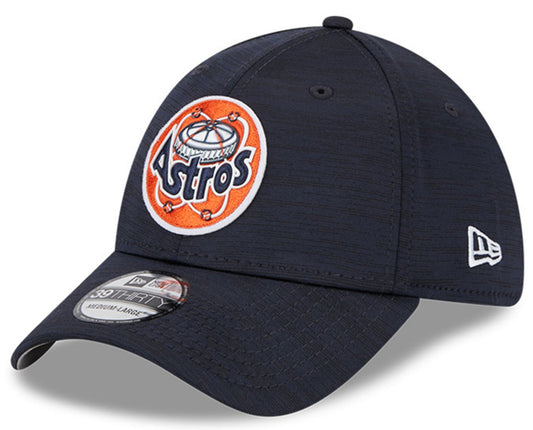 Men's Houston Astros New Era Navy 2023 Clubhouse 39THIRTY Flex Hat - Pro Jersey Sports