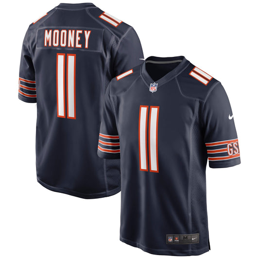 Men's Chicago Bears Darnell Mooney Nike Navy Game Jersey - Pro Jersey Sports