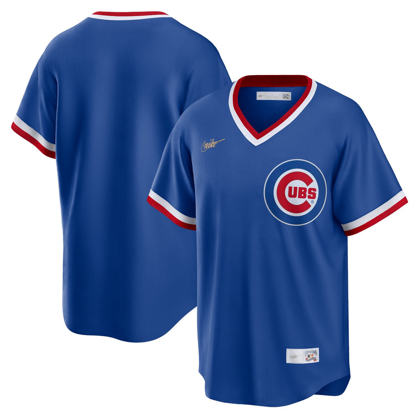 Men's Chicago Cubs Nike Royal Road Cooperstown Collection Team Jersey - Pro Jersey Sports