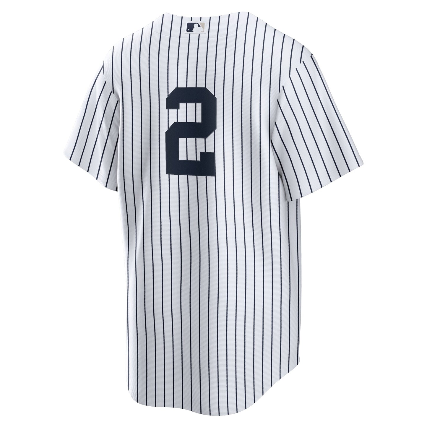 Men's Nike Derek Jeter #2 White New York Yankees Home Official Replica Player Jersey - Pro Jersey Sports