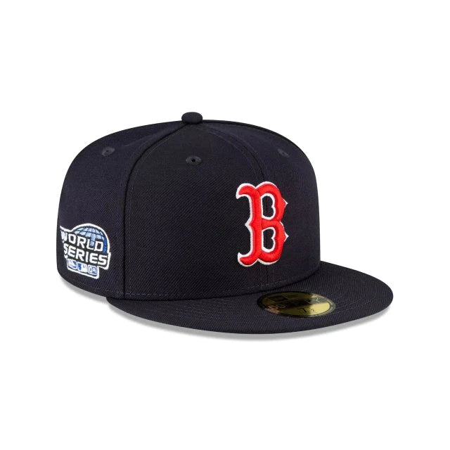 Boston Red Sox Navy Classic 2004 World Series New Era 59Fifty Fitted Hat - Pro Jersey Sports