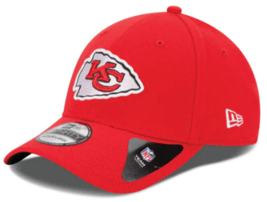 Men's Kansas City Chiefs New Era Red Team Classic 39THIRTY Flex Hat - Pro Jersey Sports