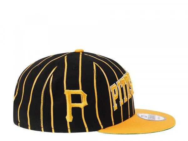 Pittsburgh Pirates Black/Yellow City Arch New Era 9FIFTY Snapback Hat