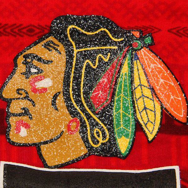 Women's Chicago Blackhawks Concepts Sport Red Comeback Tribal Leggings - Pro Jersey Sports - 2
