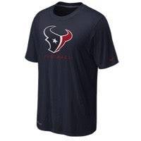 Men's Nike Houston Texans Legend Elite Logo Dri Fit Tee - Pro Jersey Sports