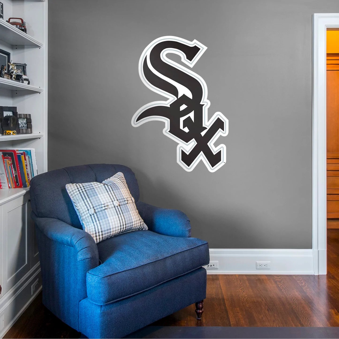 Chicago White Sox Giant Logo 39X32 Wall Decal - Pro Jersey Sports