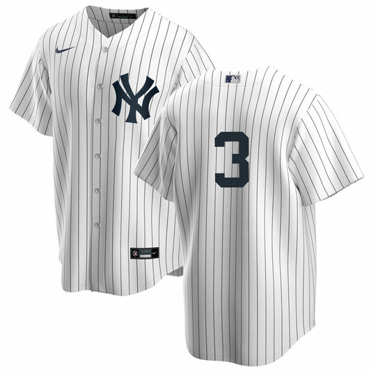 Men's Nike Babe Ruth White New York Yankees Home Official Replica Player Jersey