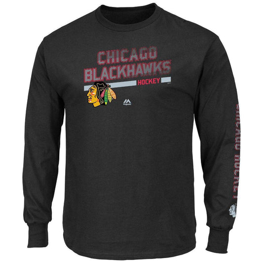 Chicago Blackhawks Brawl Mens L/S Tee - Pro Jersey Sports