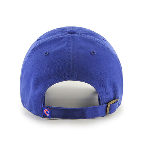 Men's Chicago Cubs 47 Brand Walking Bear Royal Clean Up Adjustable Hat - Pro Jersey Sports