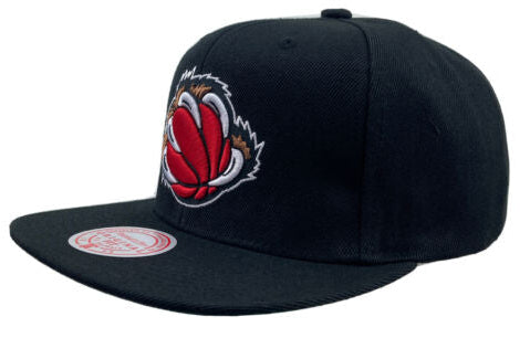 Men's Vancouver Grizzlies Mitchell & Ness Black Alternate Core Basic Adjustable Snapback Hat - Pro Jersey Sports
