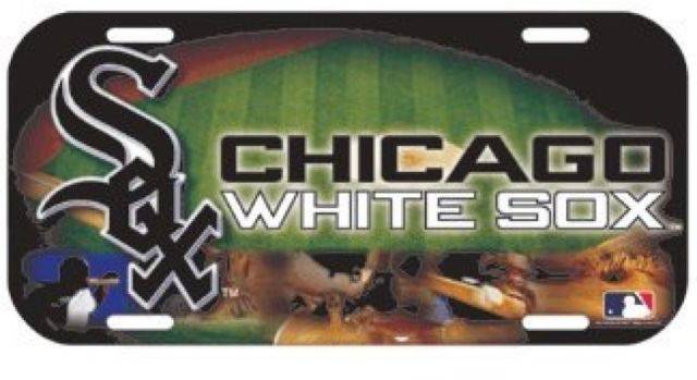 Chicago White Sox MLB High Definition License Plate - Pro Jersey Sports
