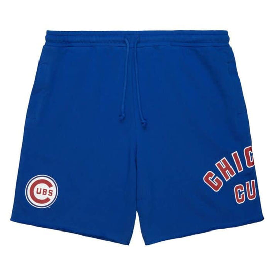 Men's Chicago Cubs Game Day FT Mitchell & Ness Royal Blue Shorts - Pro Jersey Sports
