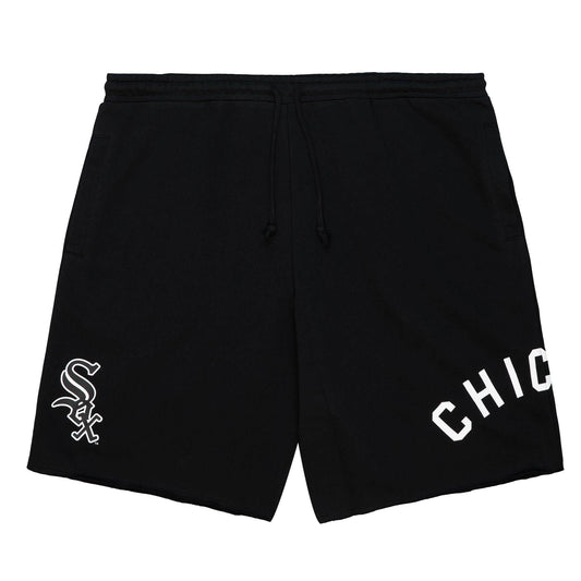 Men's Chicago White Sox Game Day FT Mitchell & Ness Black Shorts - Pro Jersey Sports
