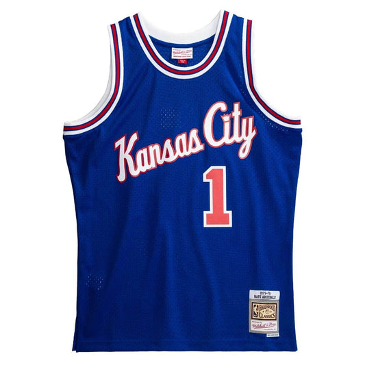 Men's Kansas City Kings Nate Archibald 1975-76 Royal Mitchell & Ness NBA Men's Hardwood Classic Swingman Jersey - Pro Jersey Sports