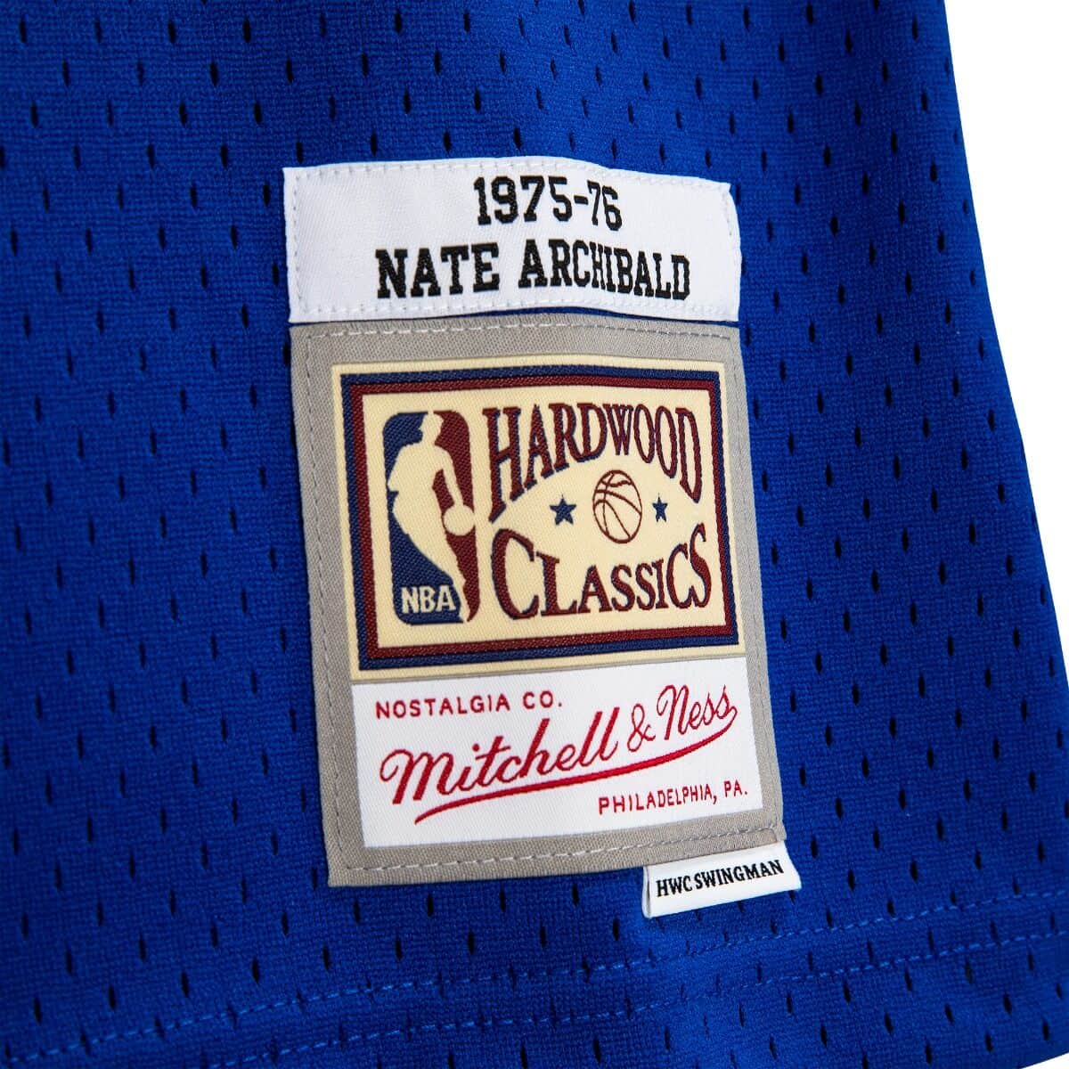 Men's Kansas City Kings Nate Archibald 1975-76 Royal Mitchell & Ness NBA Men's Hardwood Classic Swingman Jersey - Pro Jersey Sports