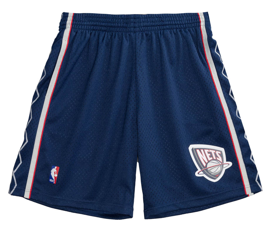 Men's New Jersey Nets Mitchell and Ness Hardwood Classics Navy 2006-07 Swingman Shorts - Pro Jersey Sports