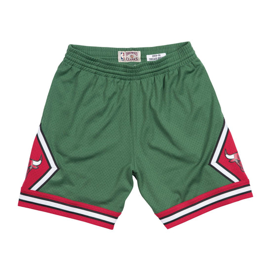 Men's Chicago Bulls Mitchell & Ness Green 2008-2009 Hardwood Classics Swingman Shorts - Pro Jersey Sports